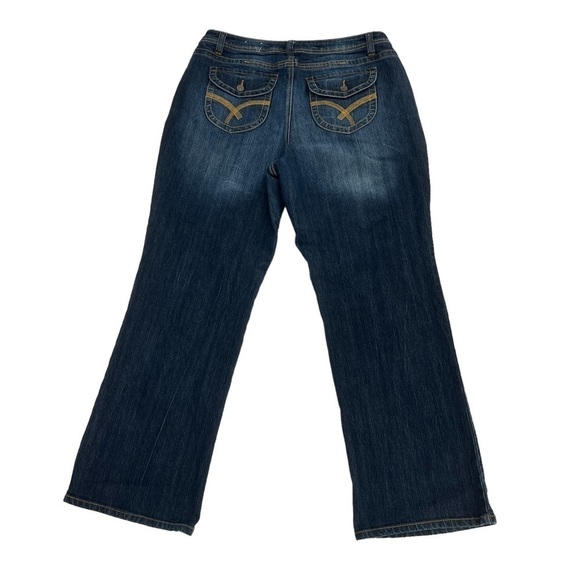 CATO Premium Wide Leg Jeans Size 32 Women's - Picture 3 of 5